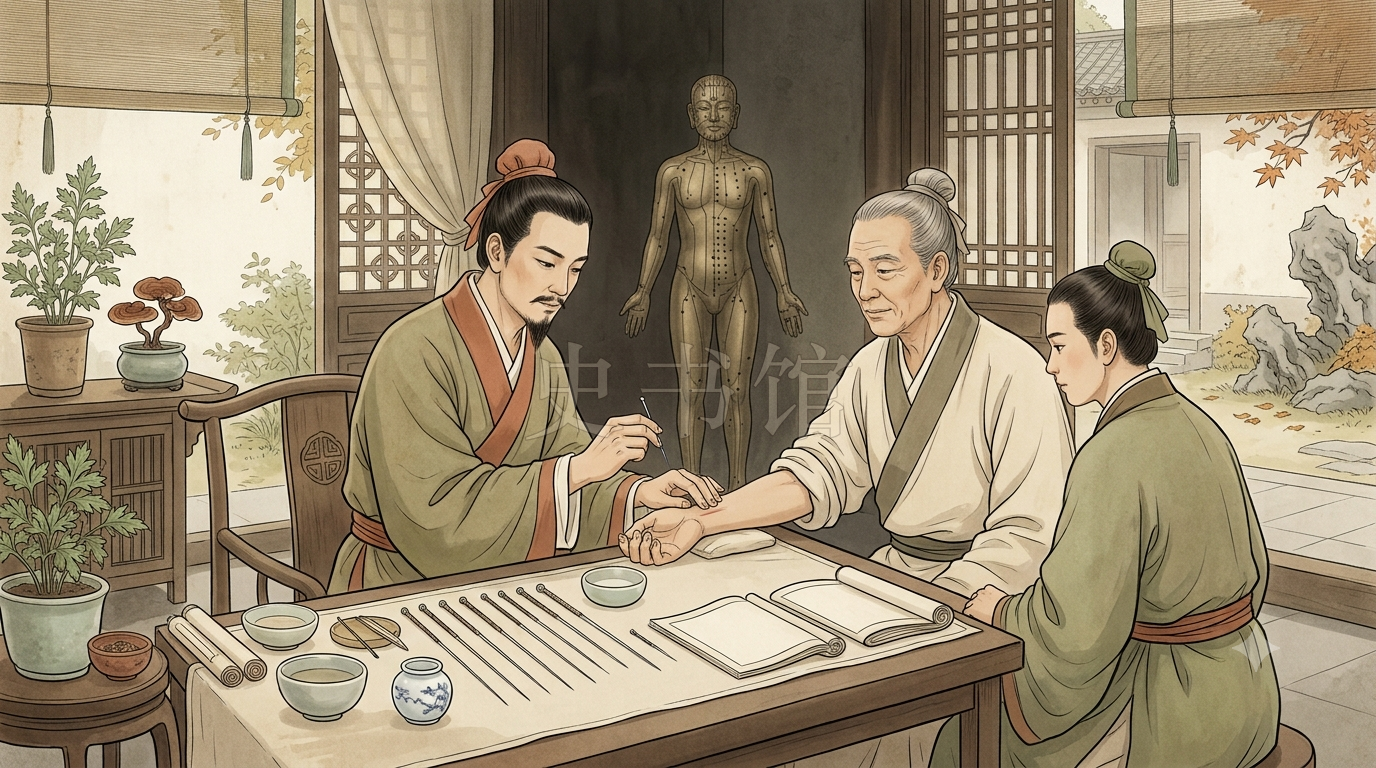 《针灸甲乙经》书籍封面