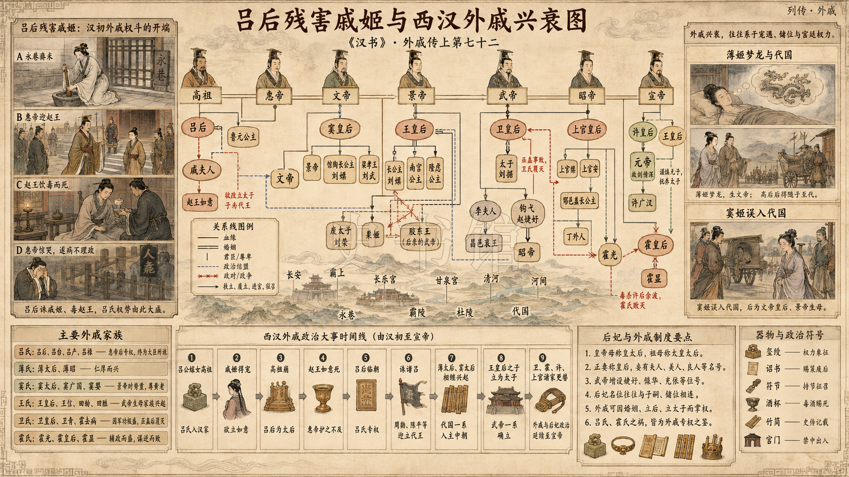 《汉书》外戚传上第七十二章节配图