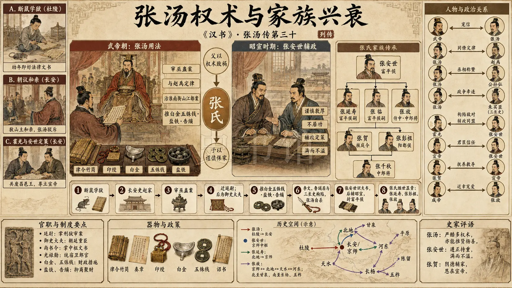 《汉书》张汤传第三十章节配图