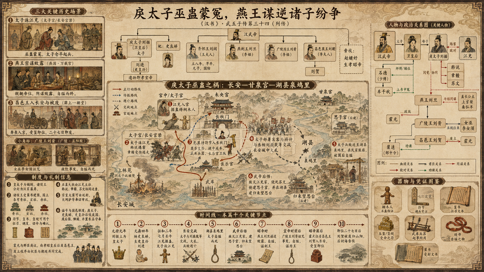 《汉书》武五子传第三十四章节配图