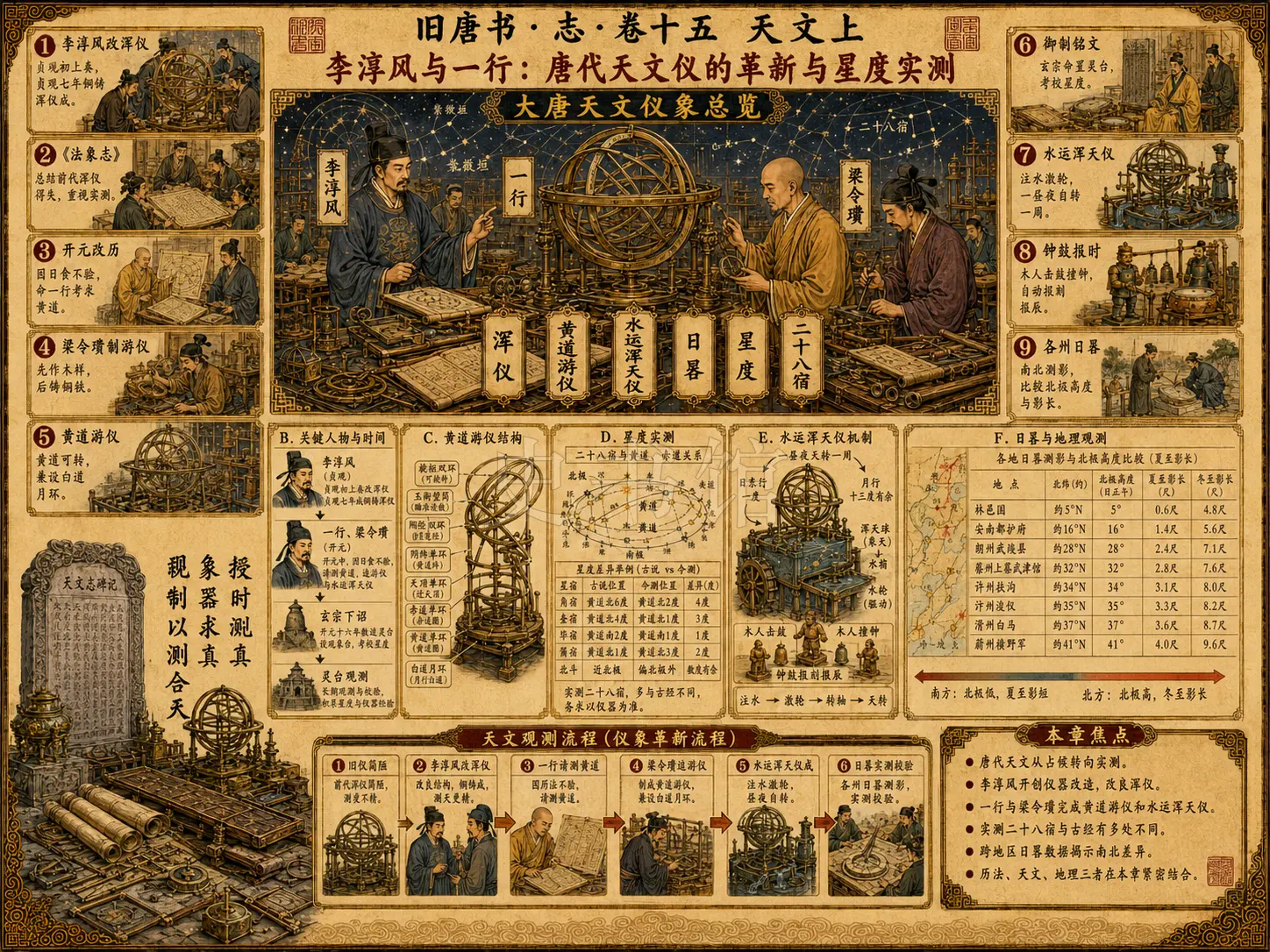 《旧唐书》志 卷十五天文上章节配图