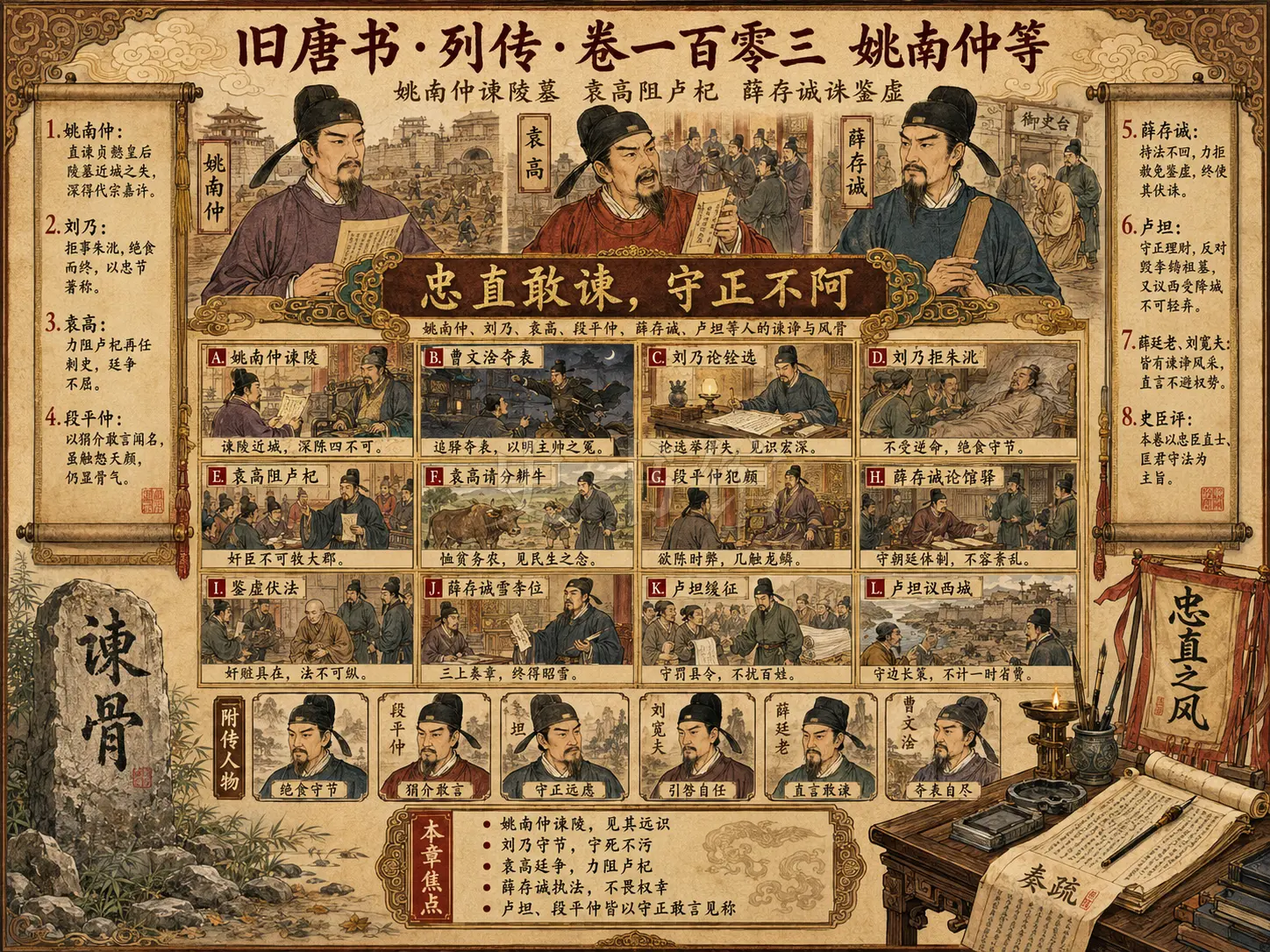 《旧唐书》列传 卷一百零三姚南仲等章节配图