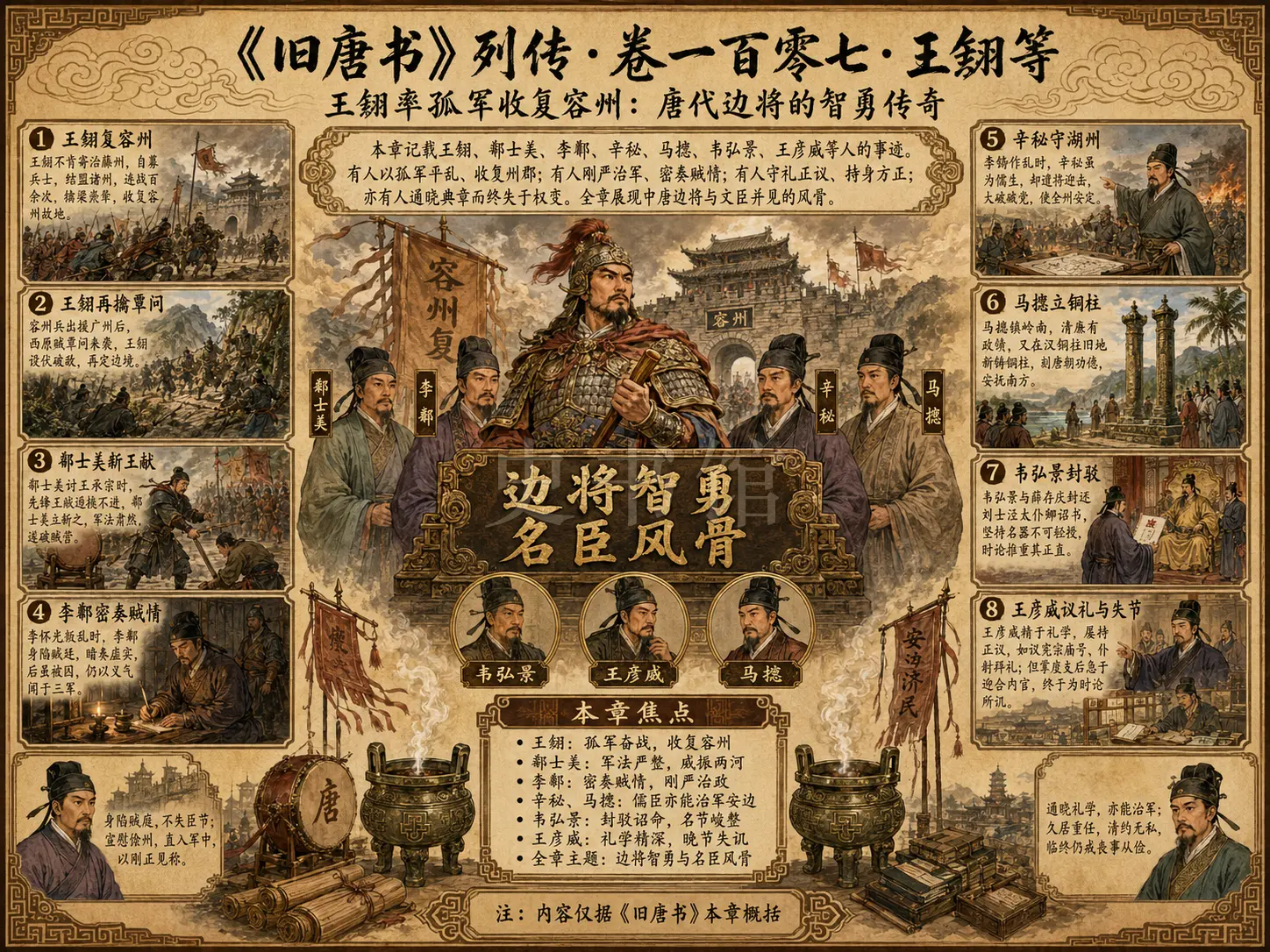 《旧唐书》列传 卷一百零七王翃等章节配图