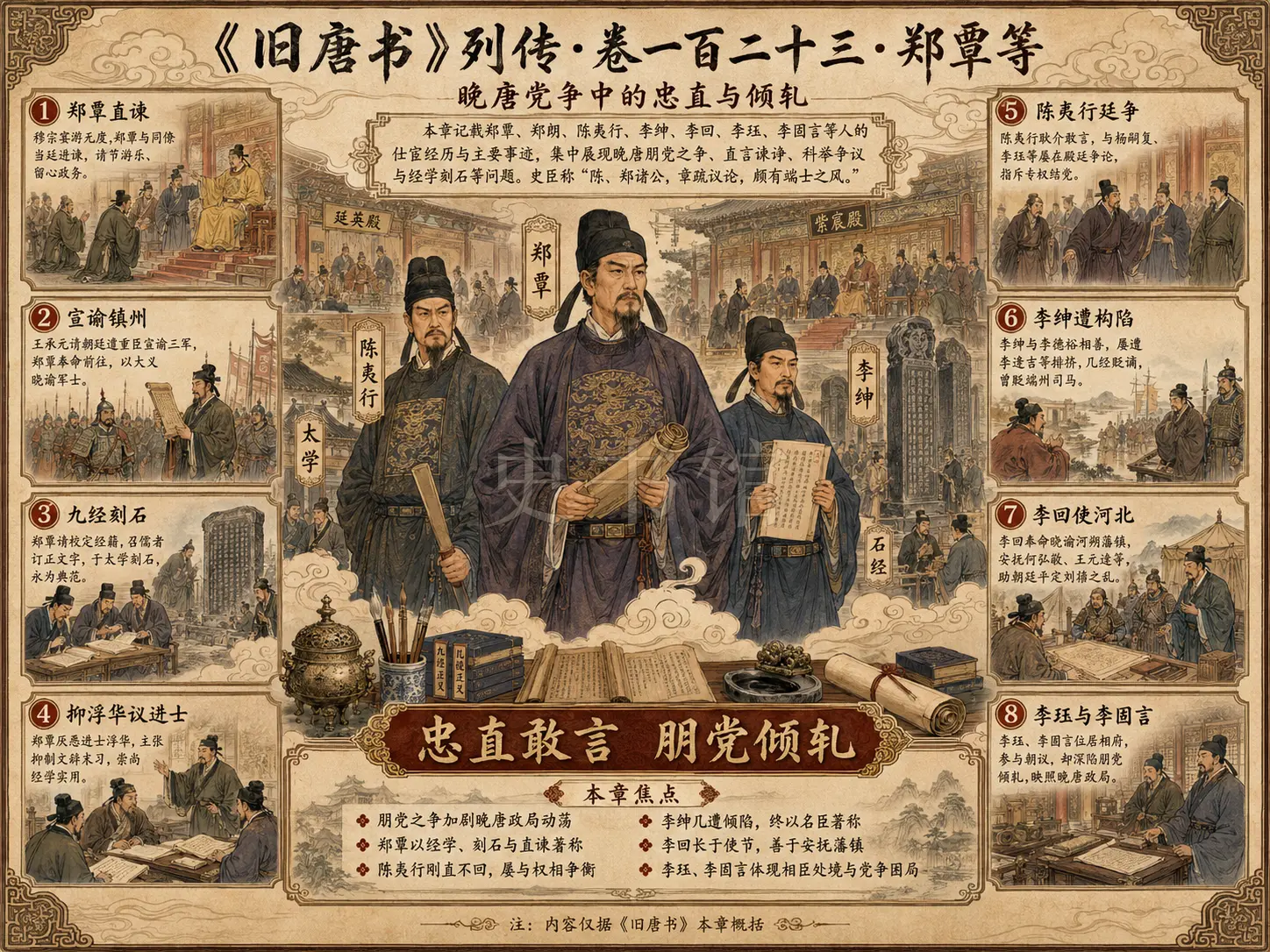 《旧唐书》列传 卷一百二十三郑覃等章节配图