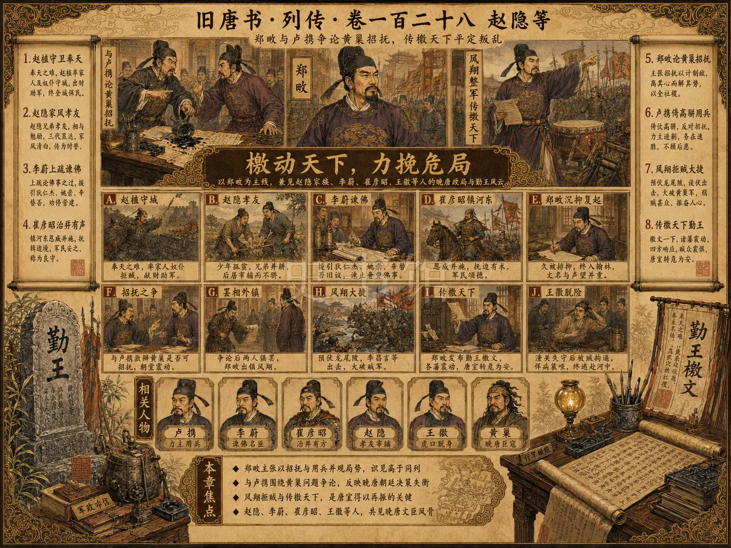 《旧唐书》列传 卷一百二十八赵隐等章节配图