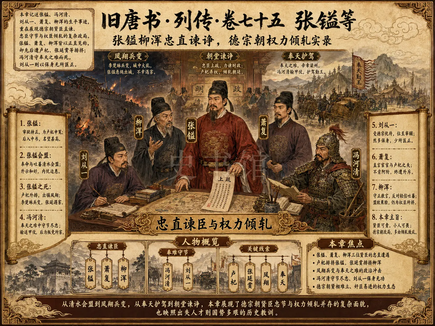 《旧唐书》列传 卷七十五张镒等章节配图