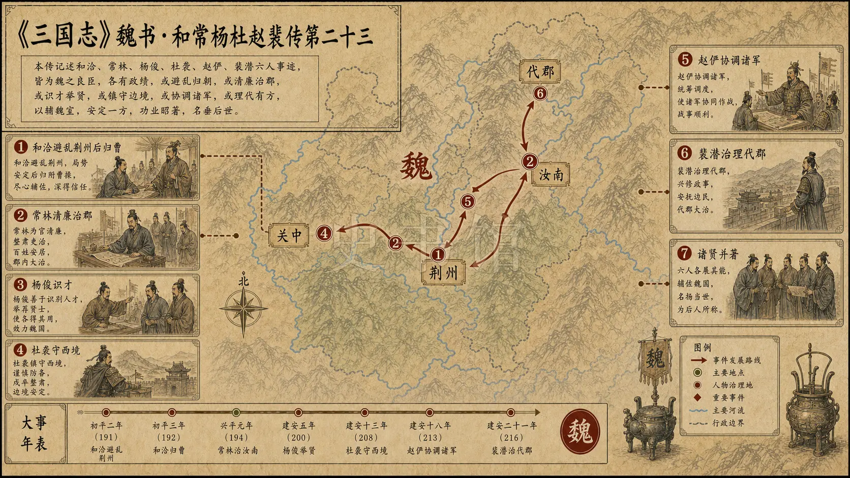 《三国志》魏书 桓二陈徐卫卢传第二十二章节配图
