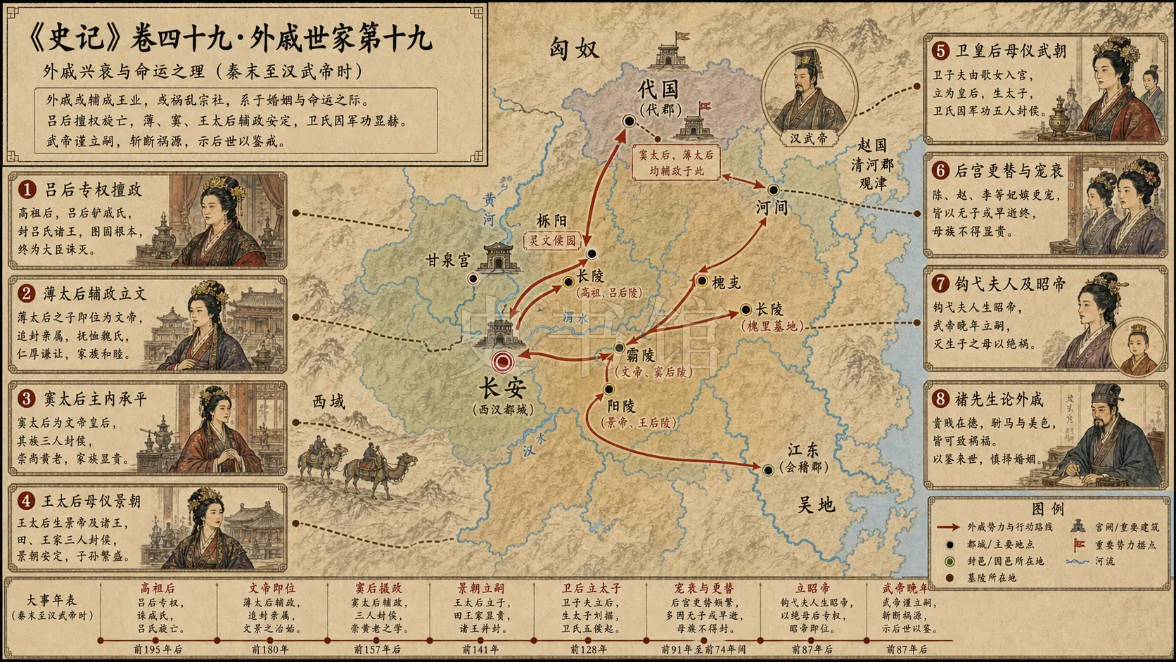 《史记》卷四十九·外戚世家第十九章节配图