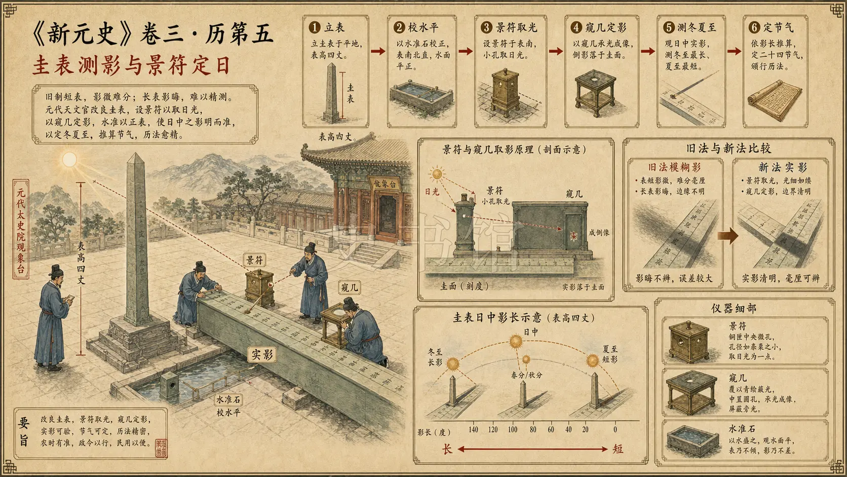 《新元史》志 历第五章节配图