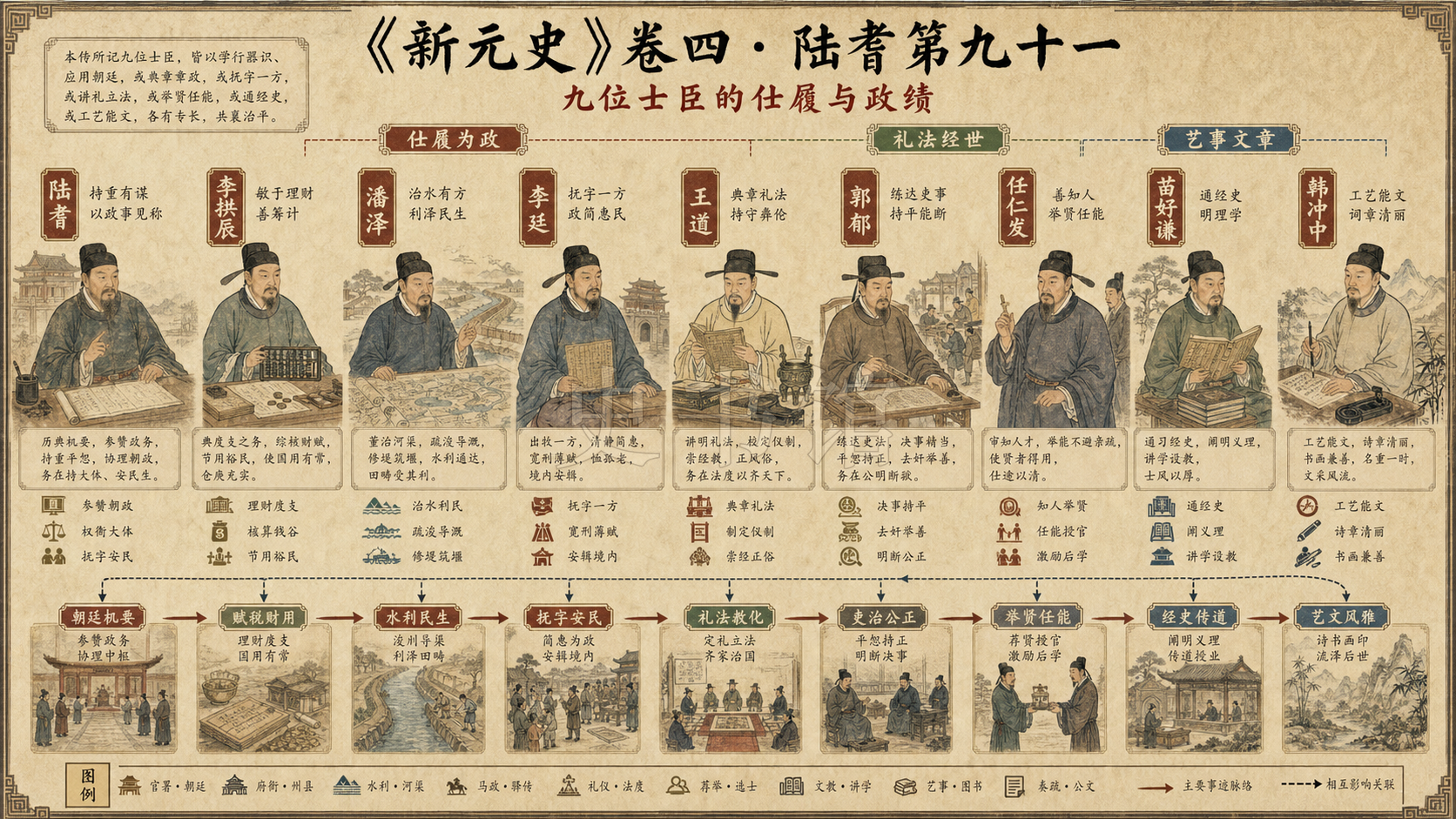 《新元史》志 乐一第五十八章节配图