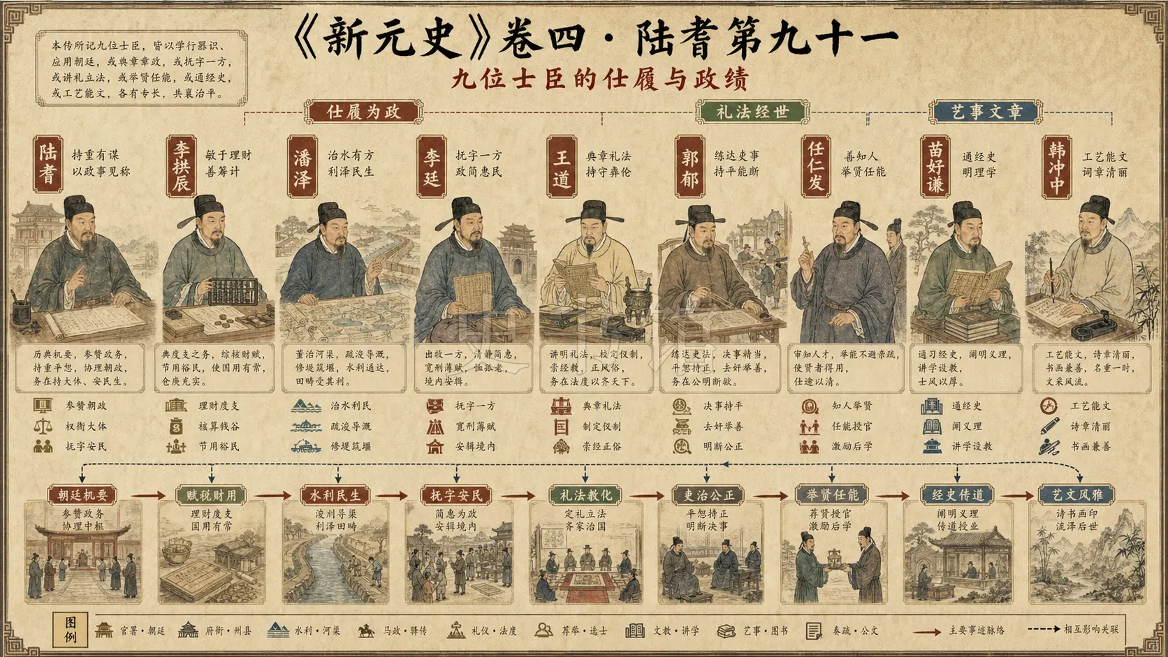 《新元史》志 乐一第五十八章节配图