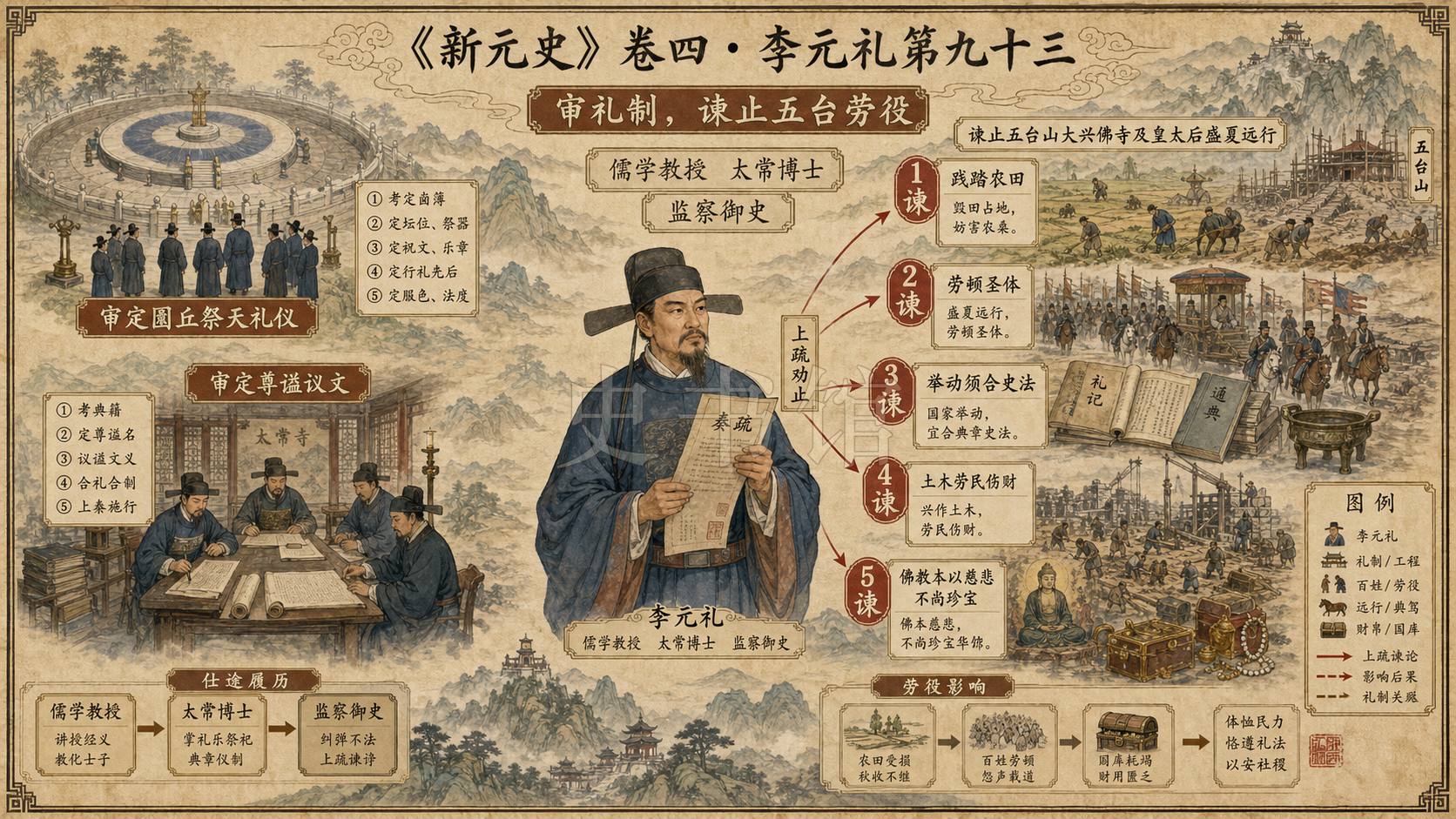 《新元史》志 乐三第六十章节配图