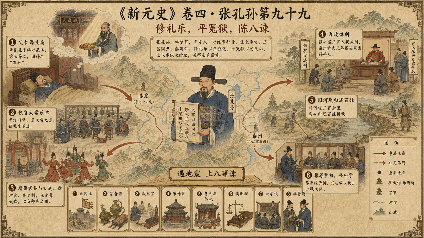《新元史》志 兵二第六十六章节配图