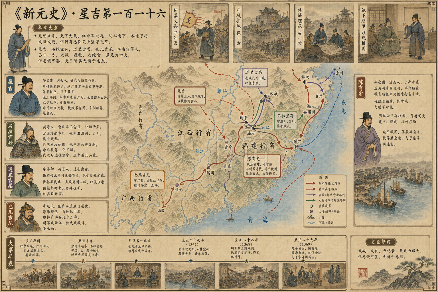 《新元史》列传 星吉第一百一十六章节配图