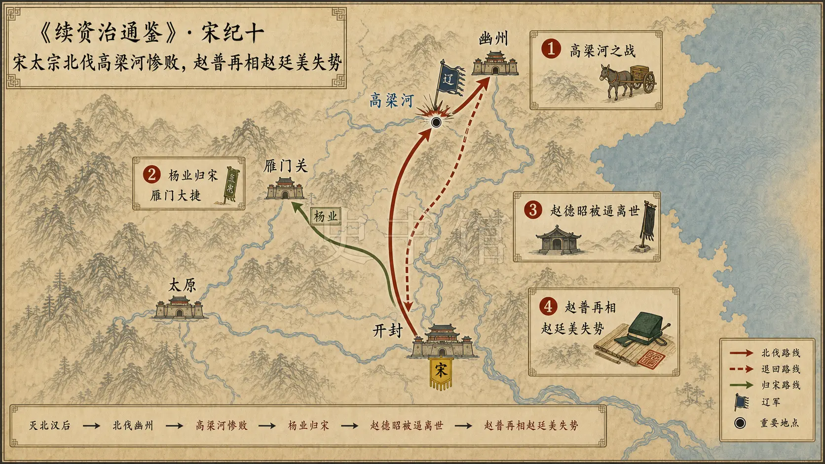 《续资治通鉴》宋纪 宋纪十章节配图