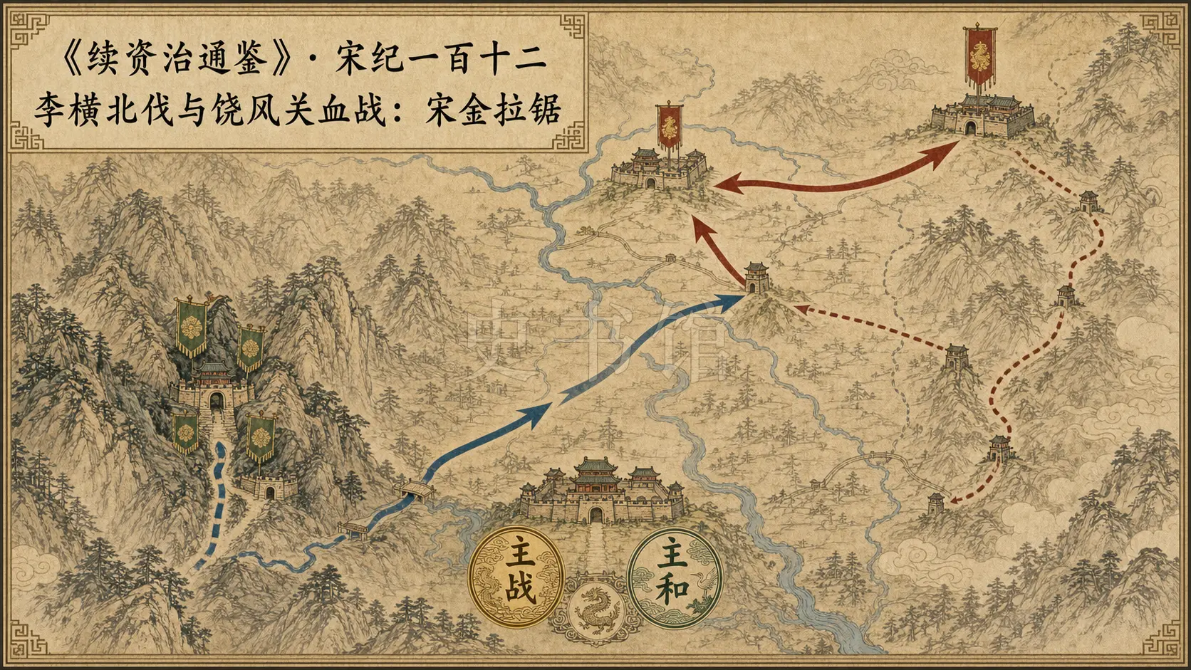 《续资治通鉴》宋纪 宋纪一百十二章节配图
