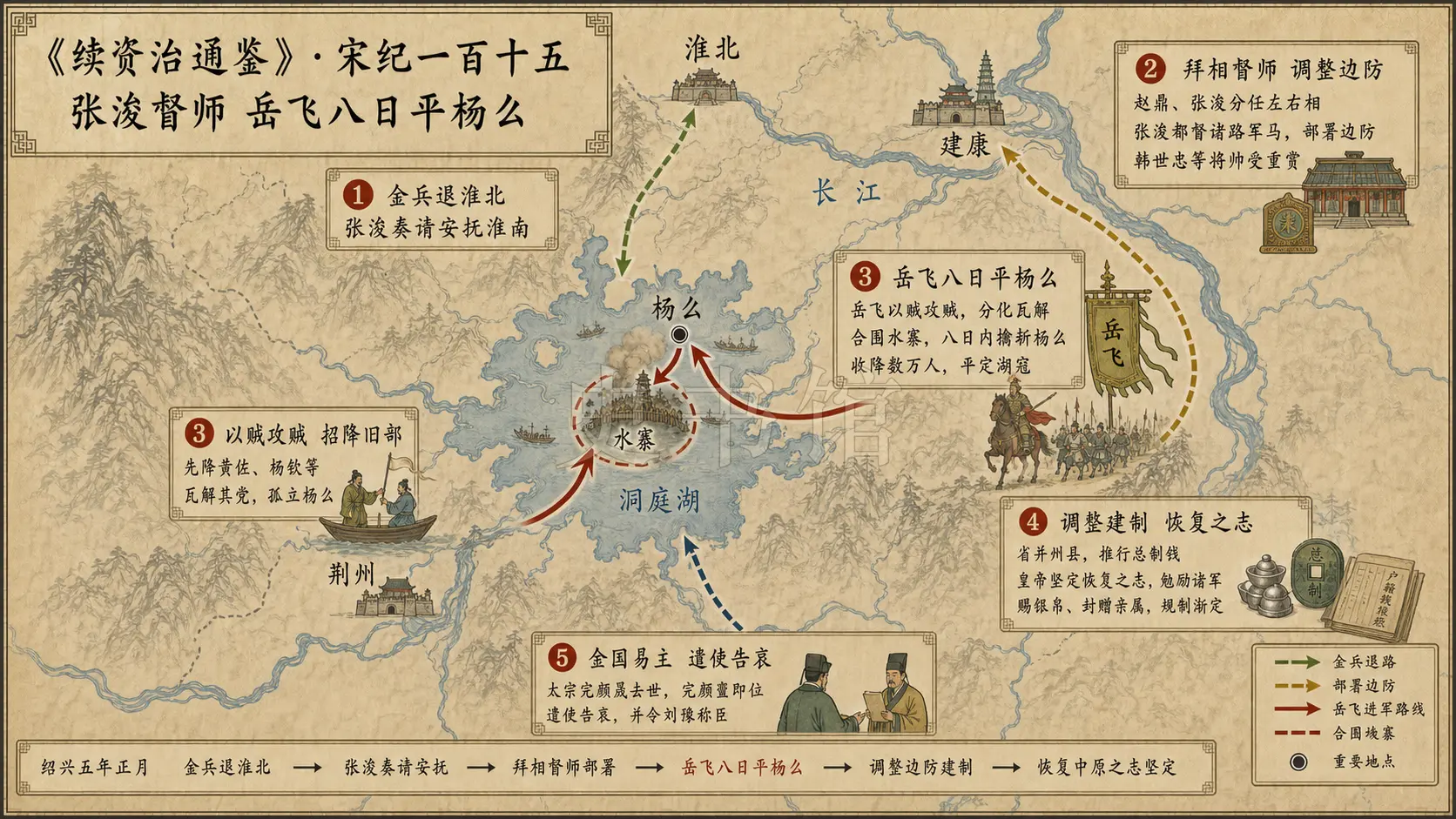 《续资治通鉴》宋纪 宋纪一百十五章节配图