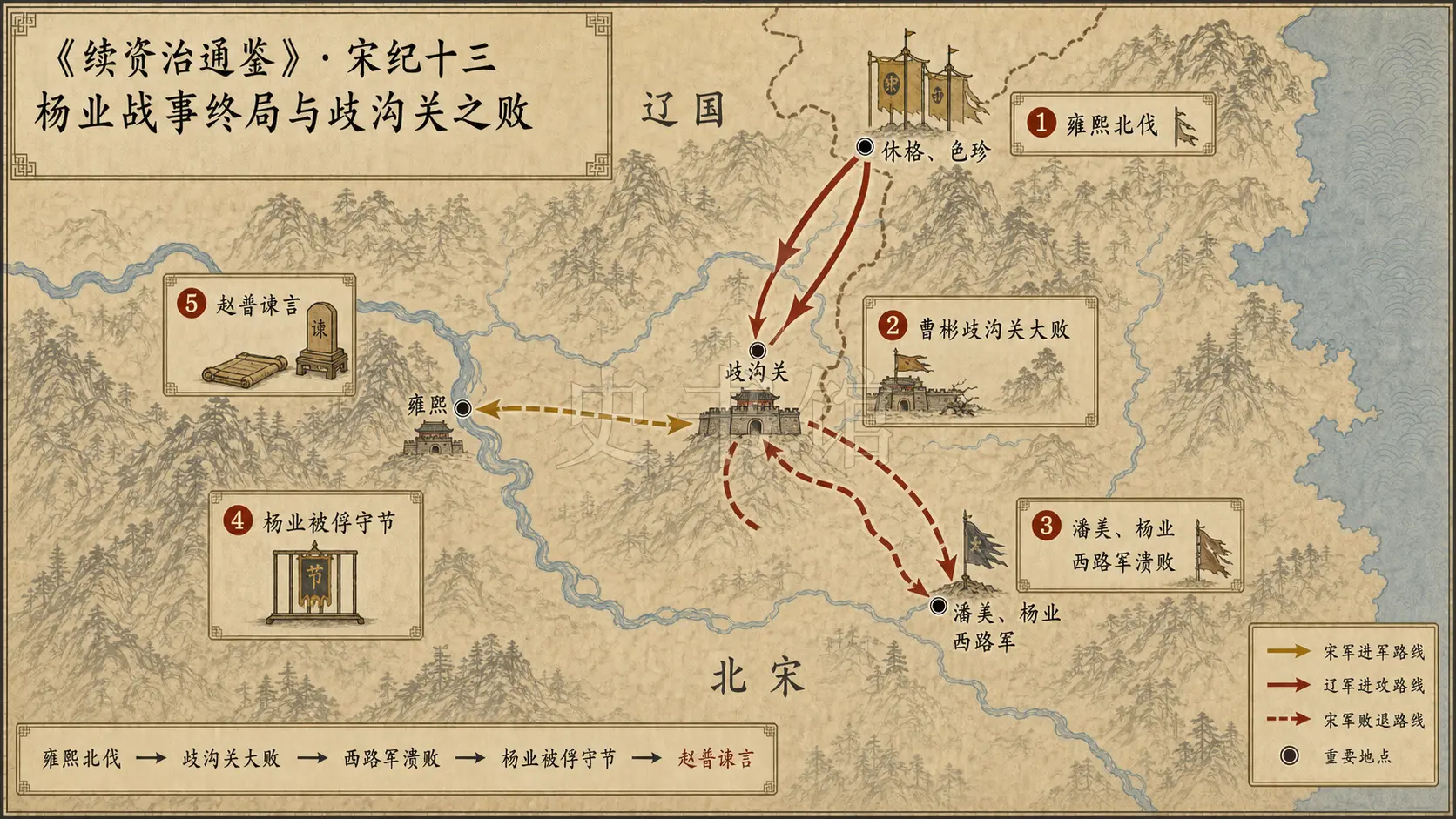 《续资治通鉴》宋纪 宋纪十三章节配图