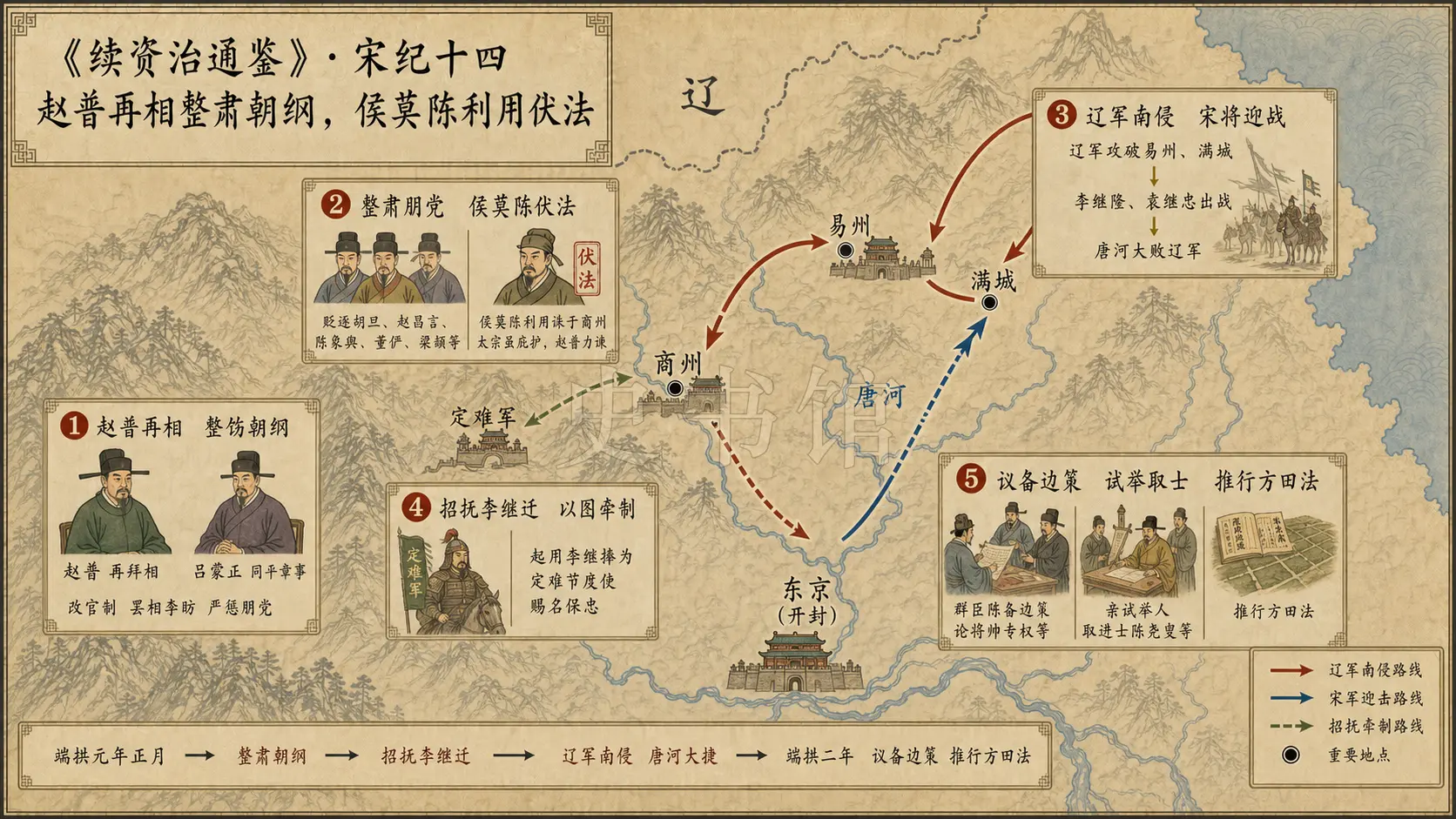《续资治通鉴》宋纪 宋纪十四章节配图