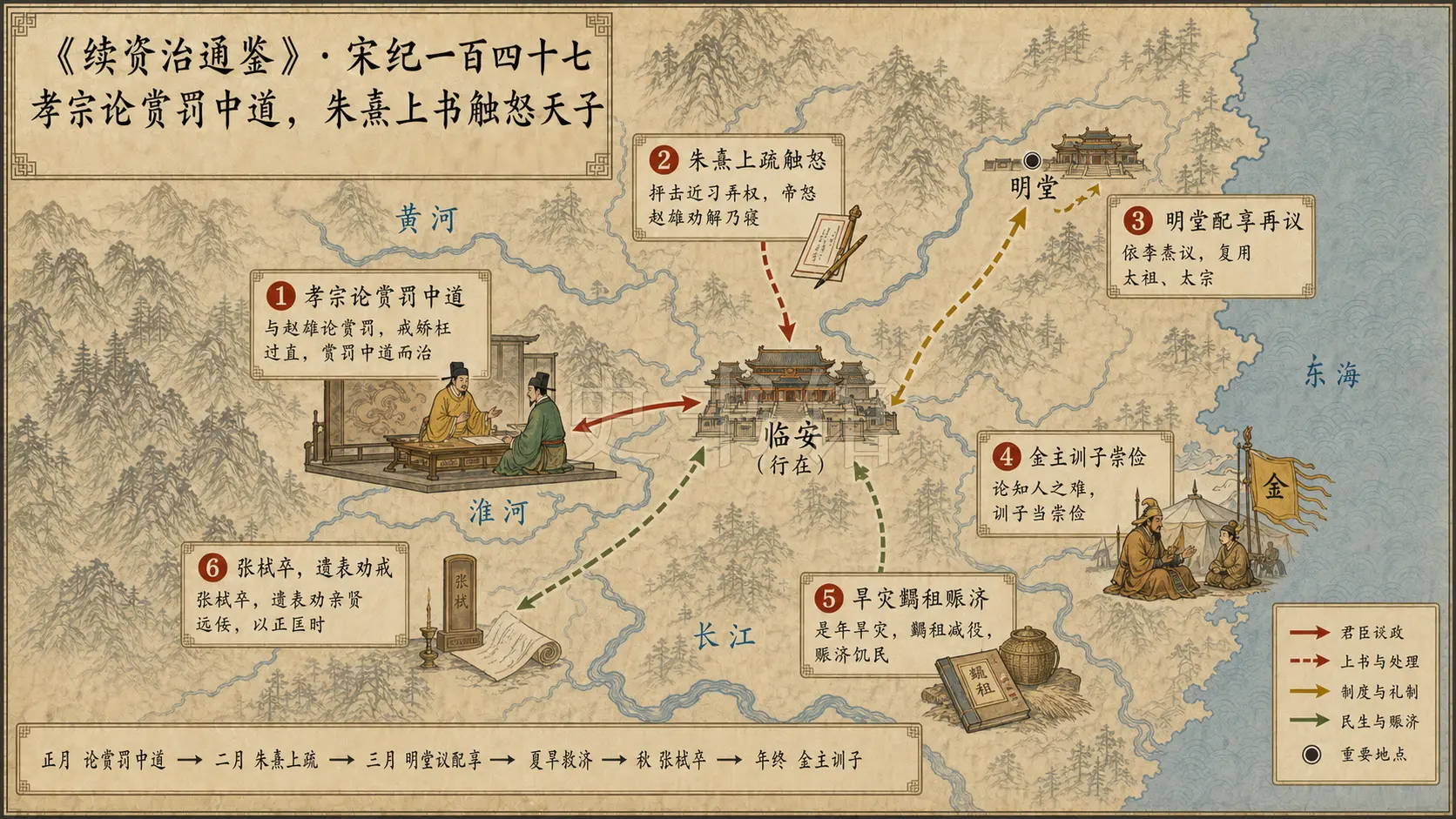 《续资治通鉴》宋纪 宋纪一百四十七章节配图