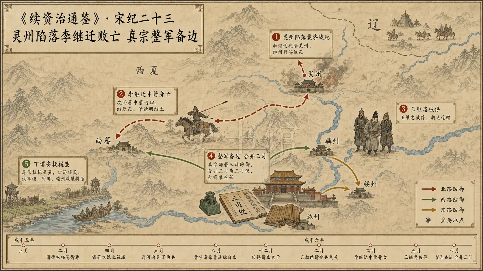 《续资治通鉴》宋纪 宋纪二十三章节配图