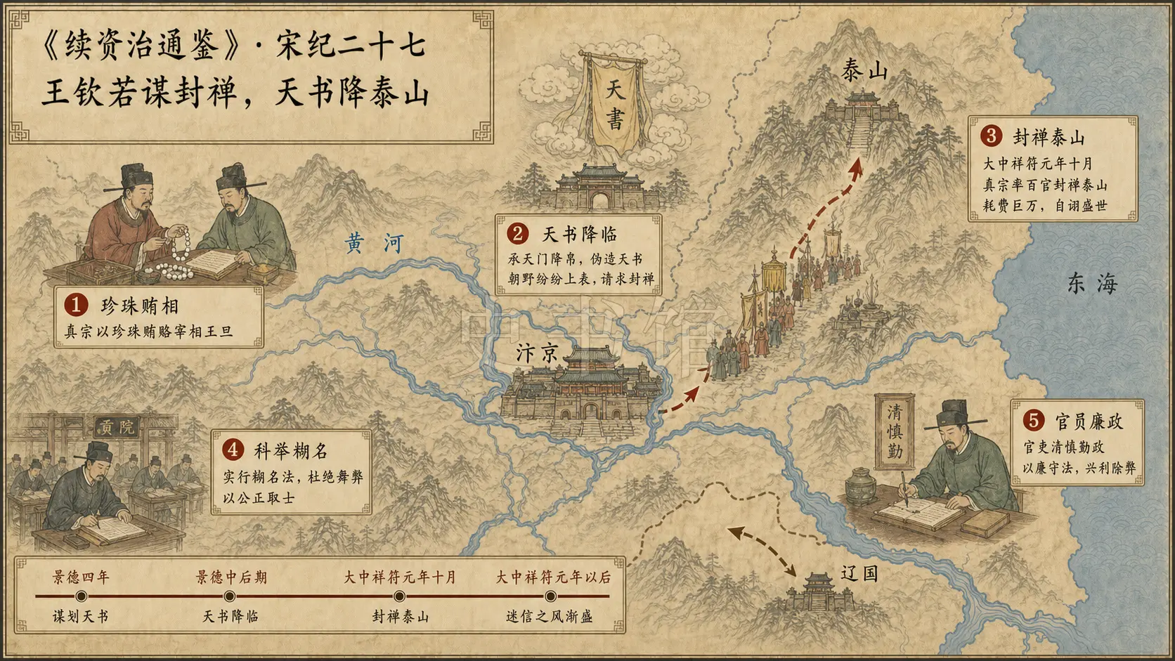 《续资治通鉴》宋纪 宋纪二十七章节配图