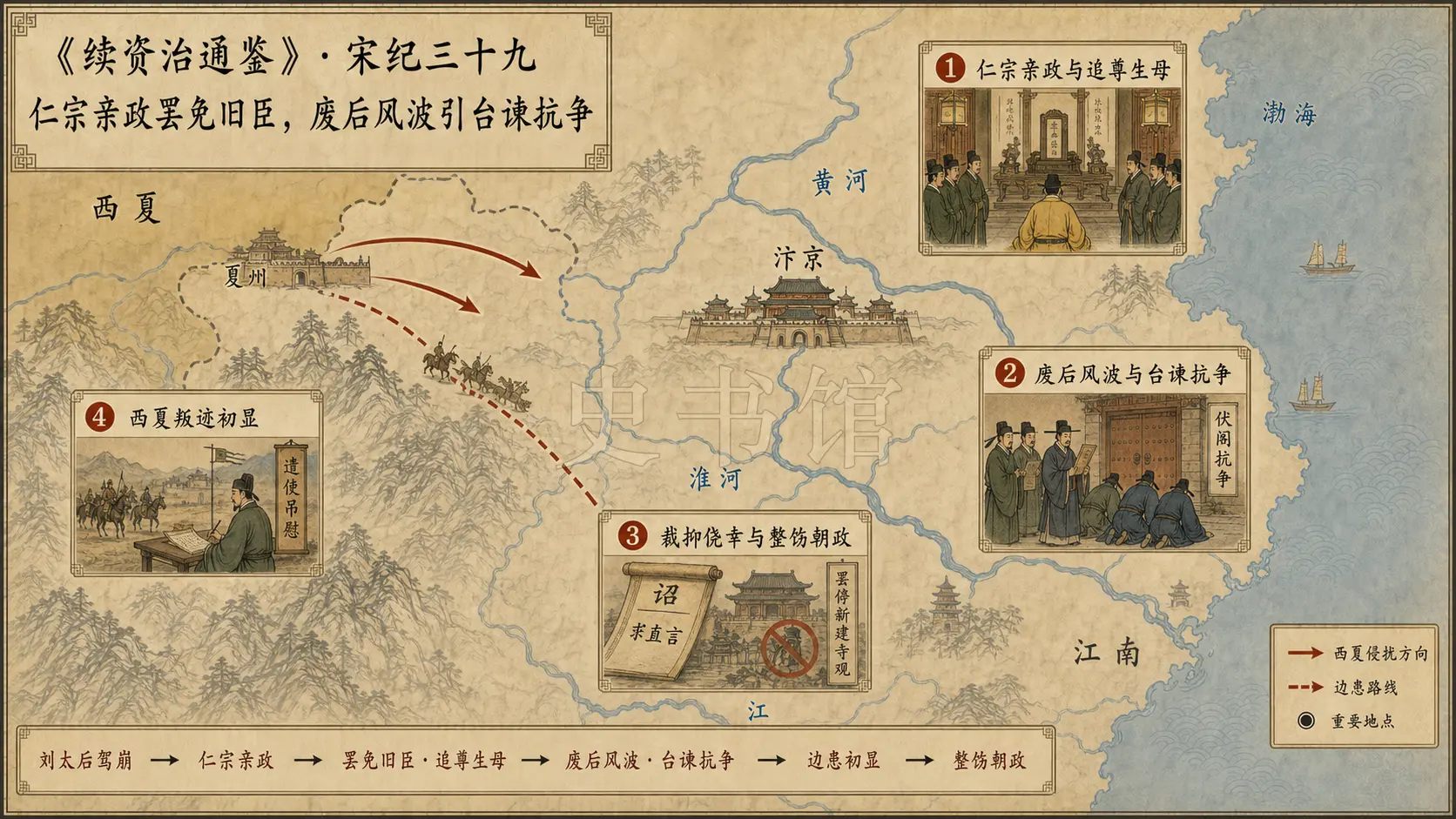 《续资治通鉴》宋纪 宋纪三十九章节配图
