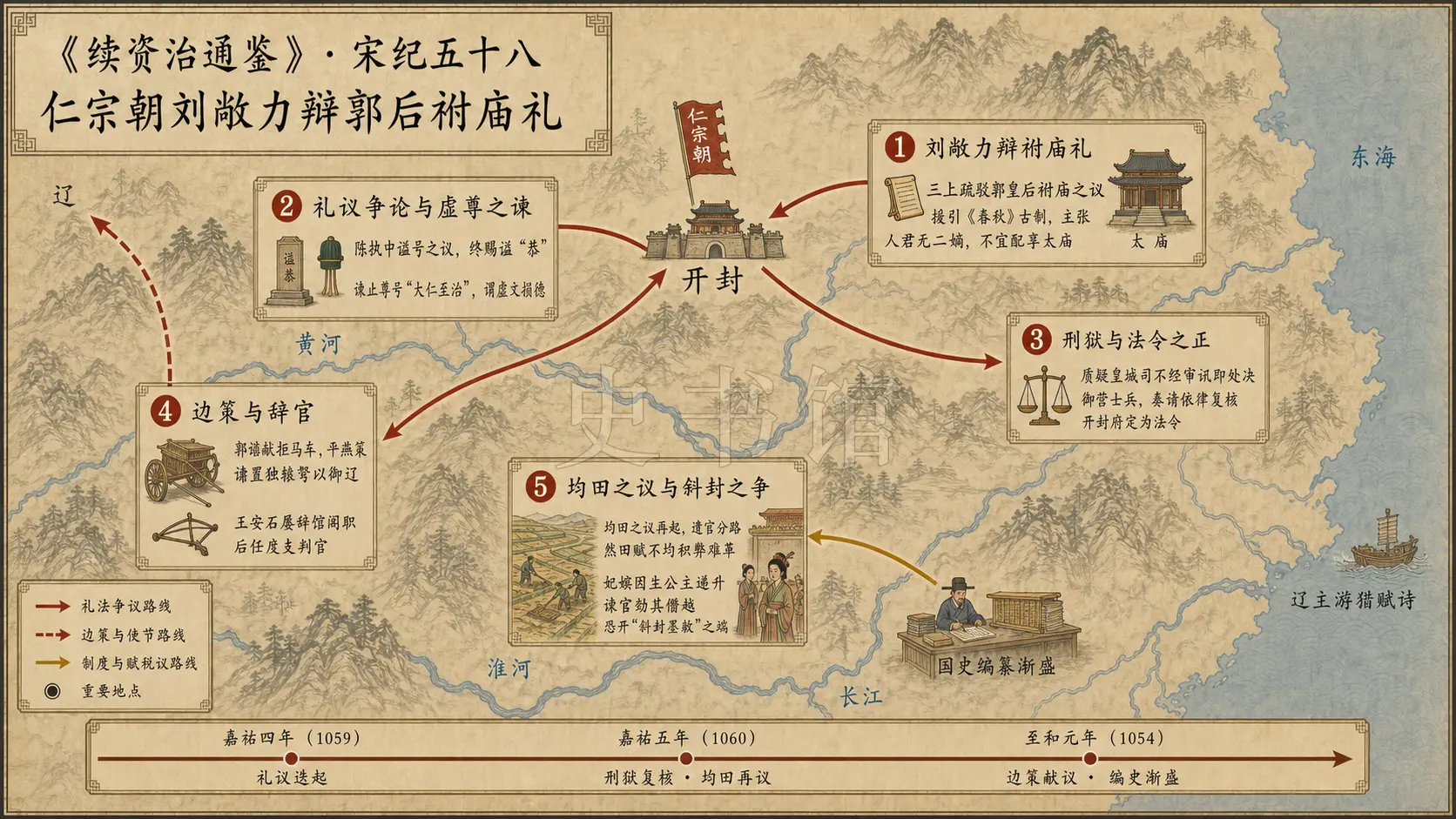 《续资治通鉴》宋纪 宋纪五十八章节配图
