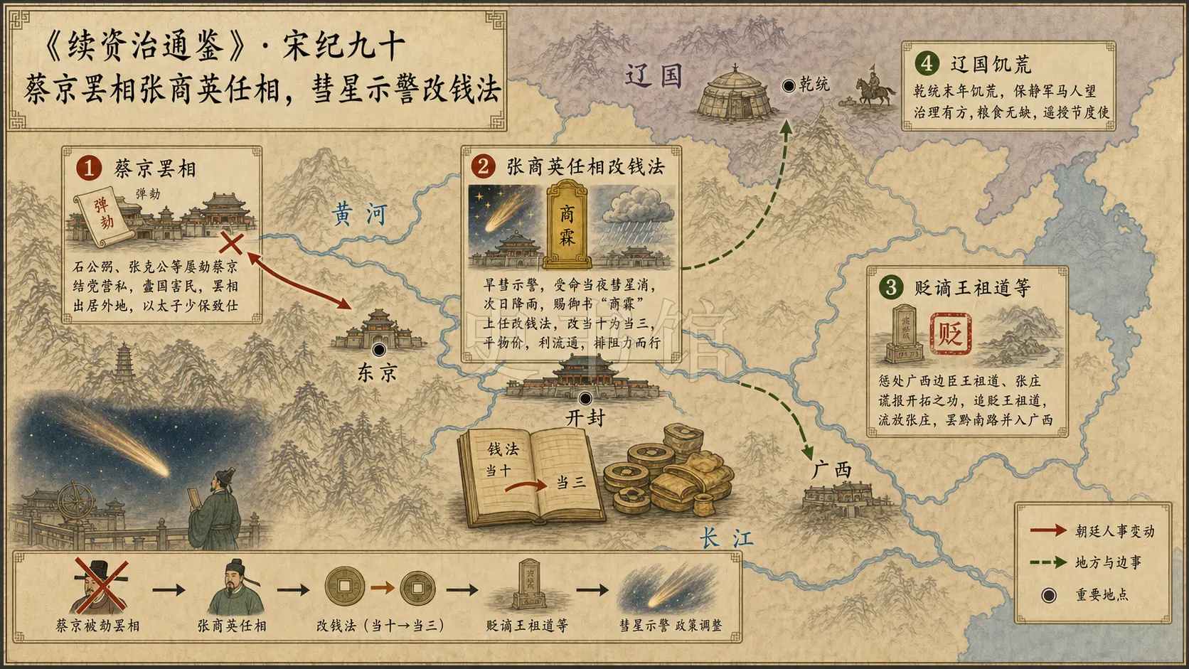 《续资治通鉴》宋纪 宋纪九十章节配图