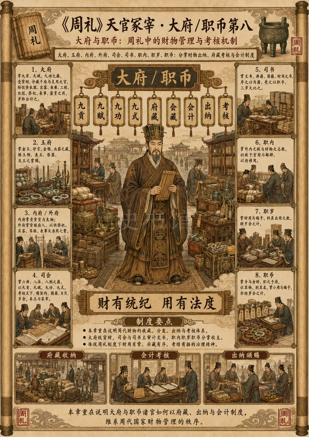 《周礼》天官冢宰 大府/职币第八章节配图