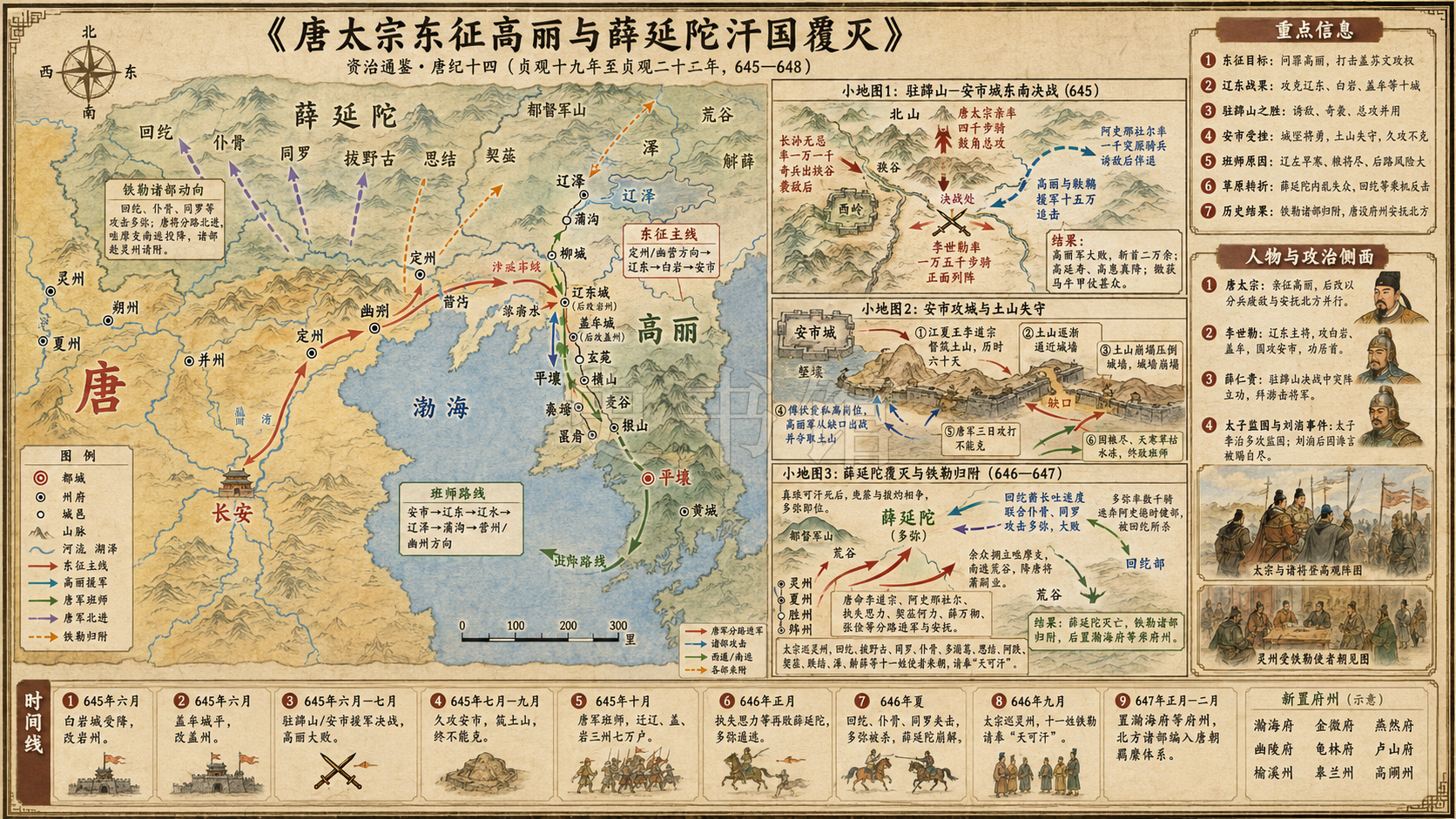 《资治通鉴》唐纪 唐纪十四章节配图