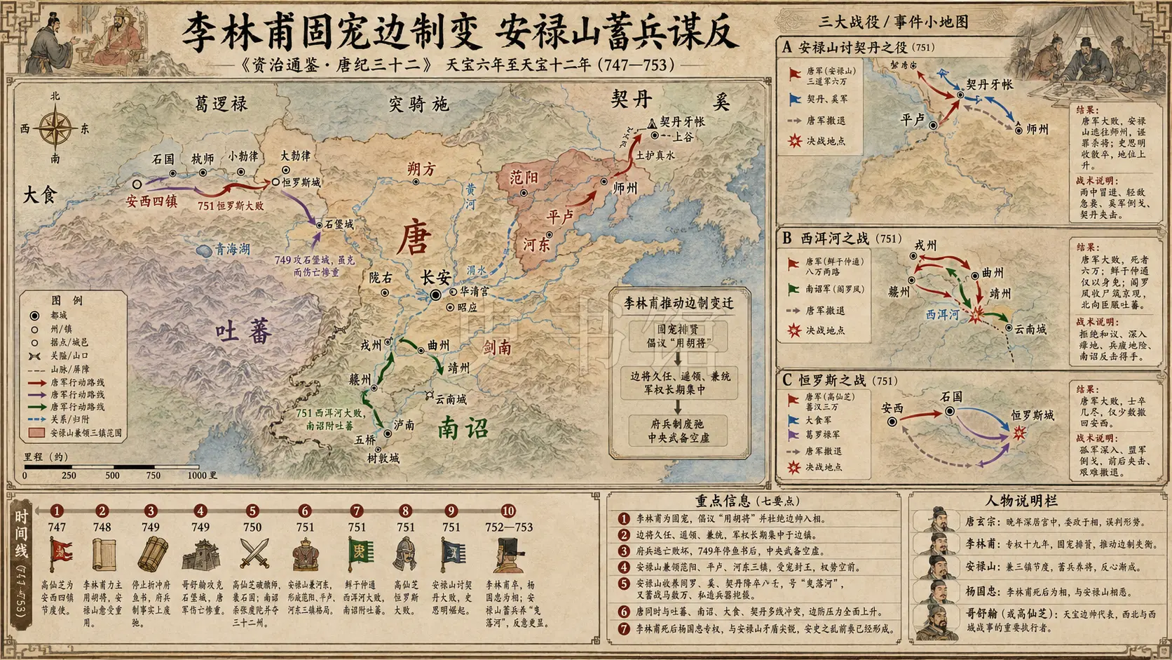 《资治通鉴》唐纪 唐纪三十二章节配图