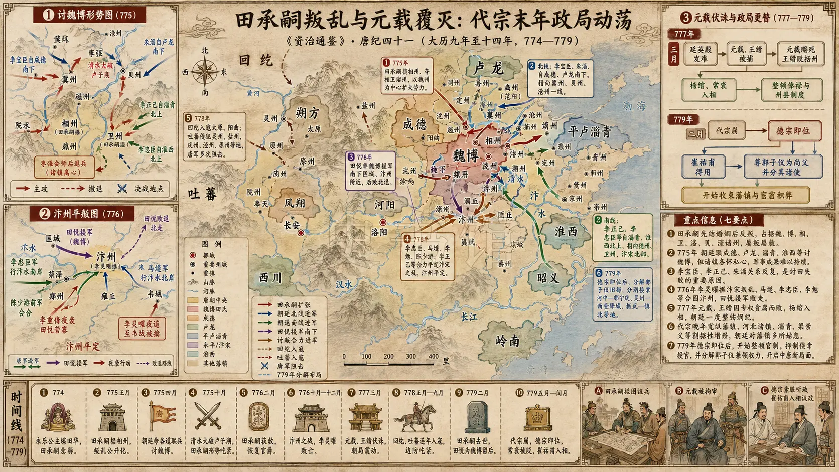 《资治通鉴》唐纪 唐纪四十一章节配图