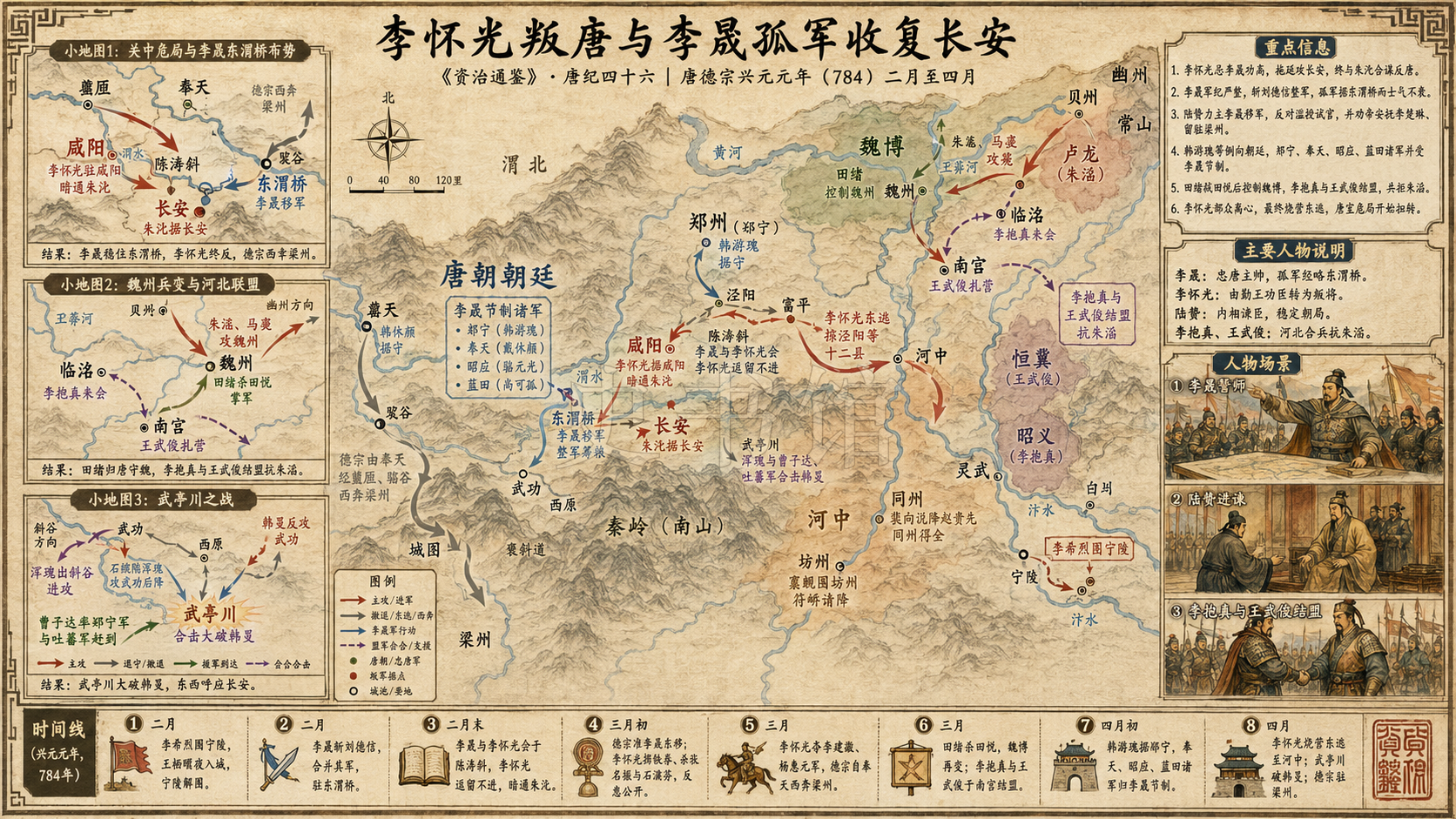 《资治通鉴》唐纪 唐纪四十六章节配图