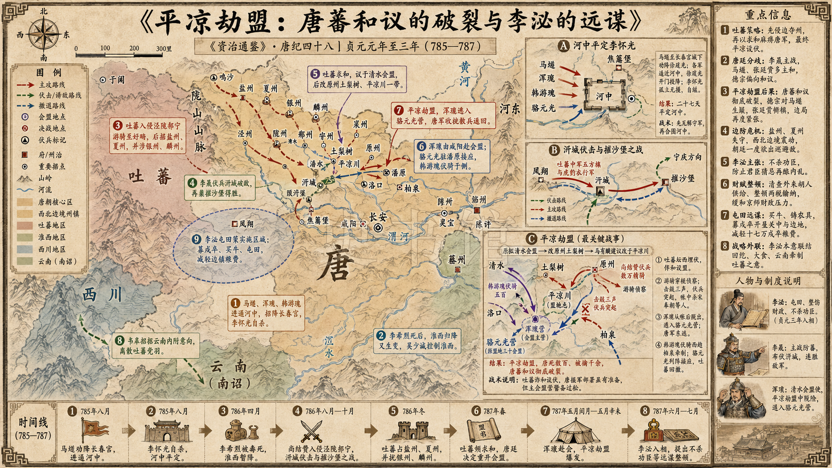 《资治通鉴》唐纪 唐纪四十八章节配图