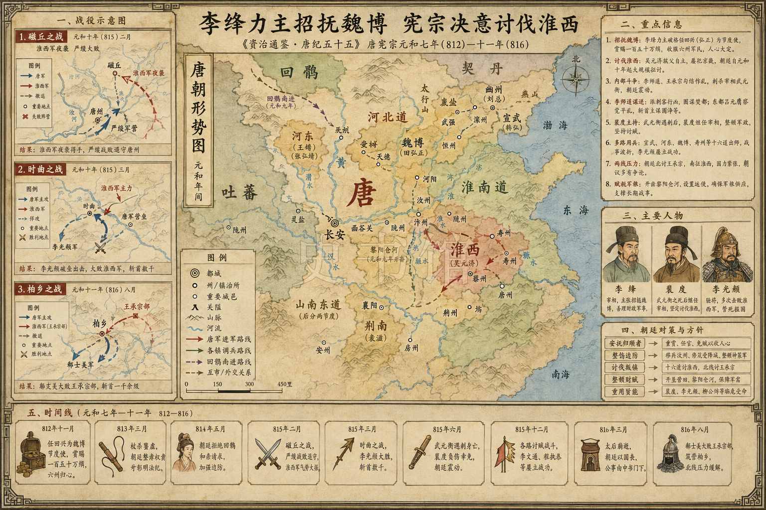 《资治通鉴》唐纪 唐纪五十五章节配图