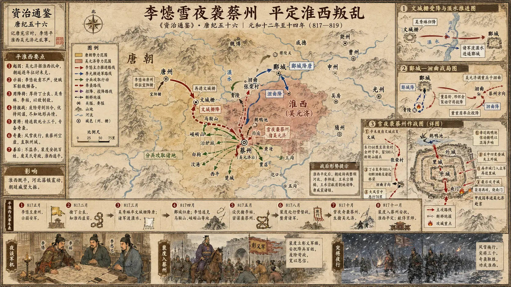 《资治通鉴》唐纪 唐纪五十六章节配图