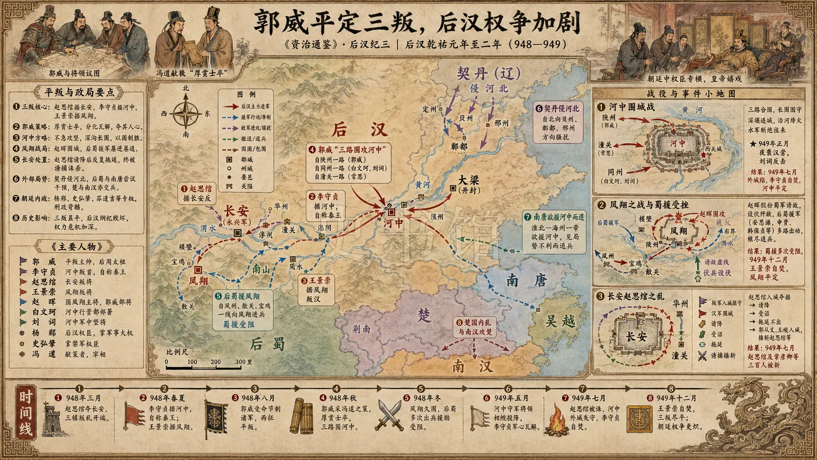 《资治通鉴》后汉纪 后汉纪三章节配图