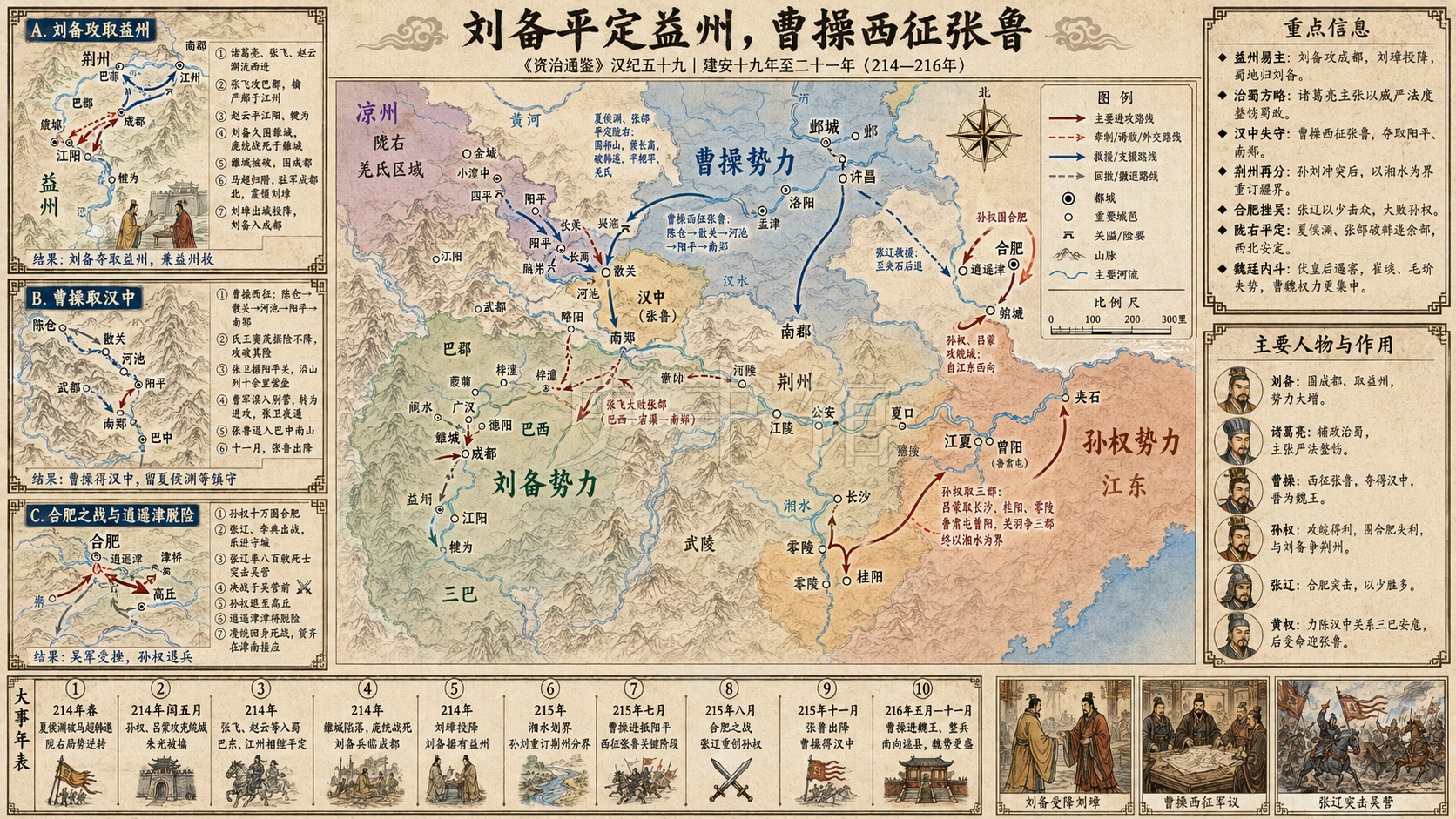 《资治通鉴》汉纪 汉纪五十九章节配图
