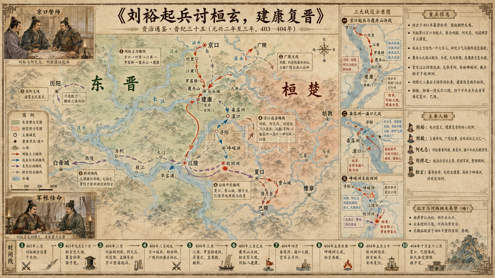 《资治通鉴》晋纪 晋纪三十五章节配图