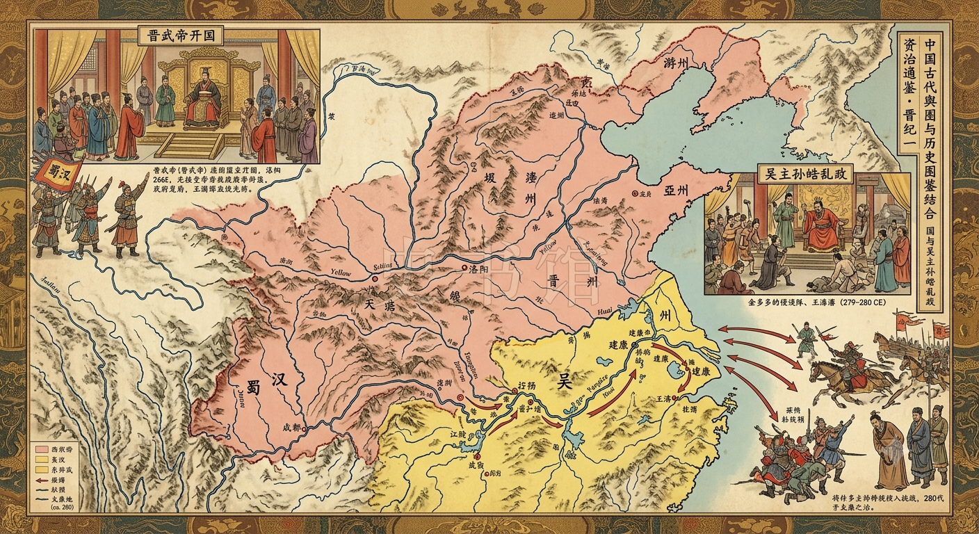 《资治通鉴》晋纪 晋纪一章节配图
