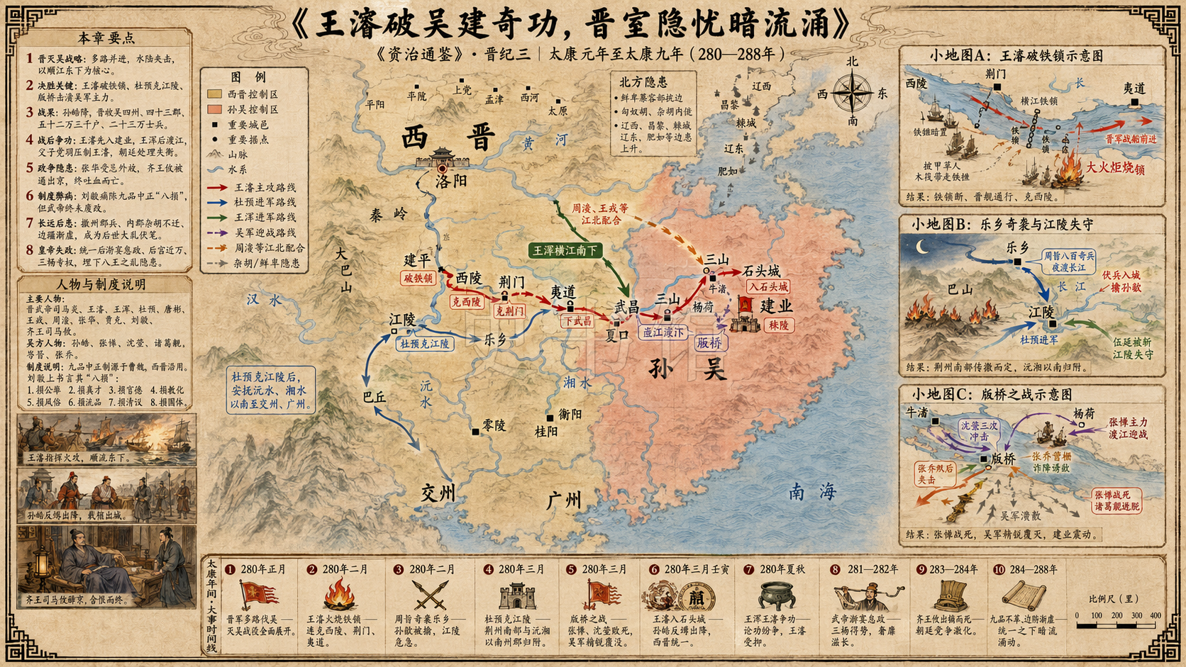 《资治通鉴》晋纪 晋纪三章节配图