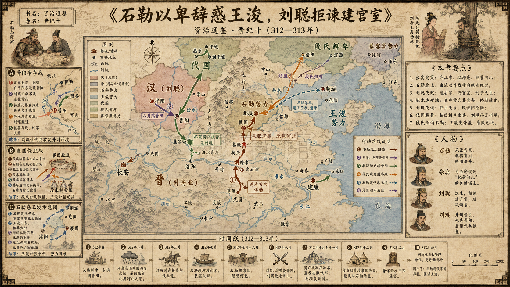《资治通鉴》晋纪 晋纪十章节配图