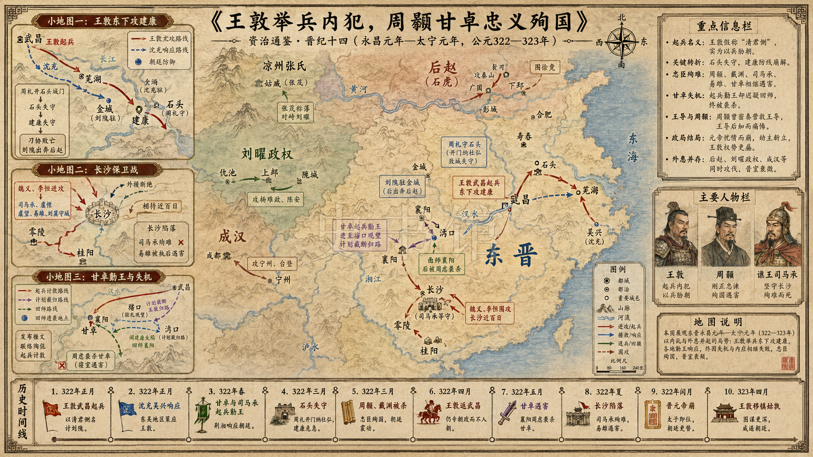 《资治通鉴》晋纪 晋纪十四章节配图