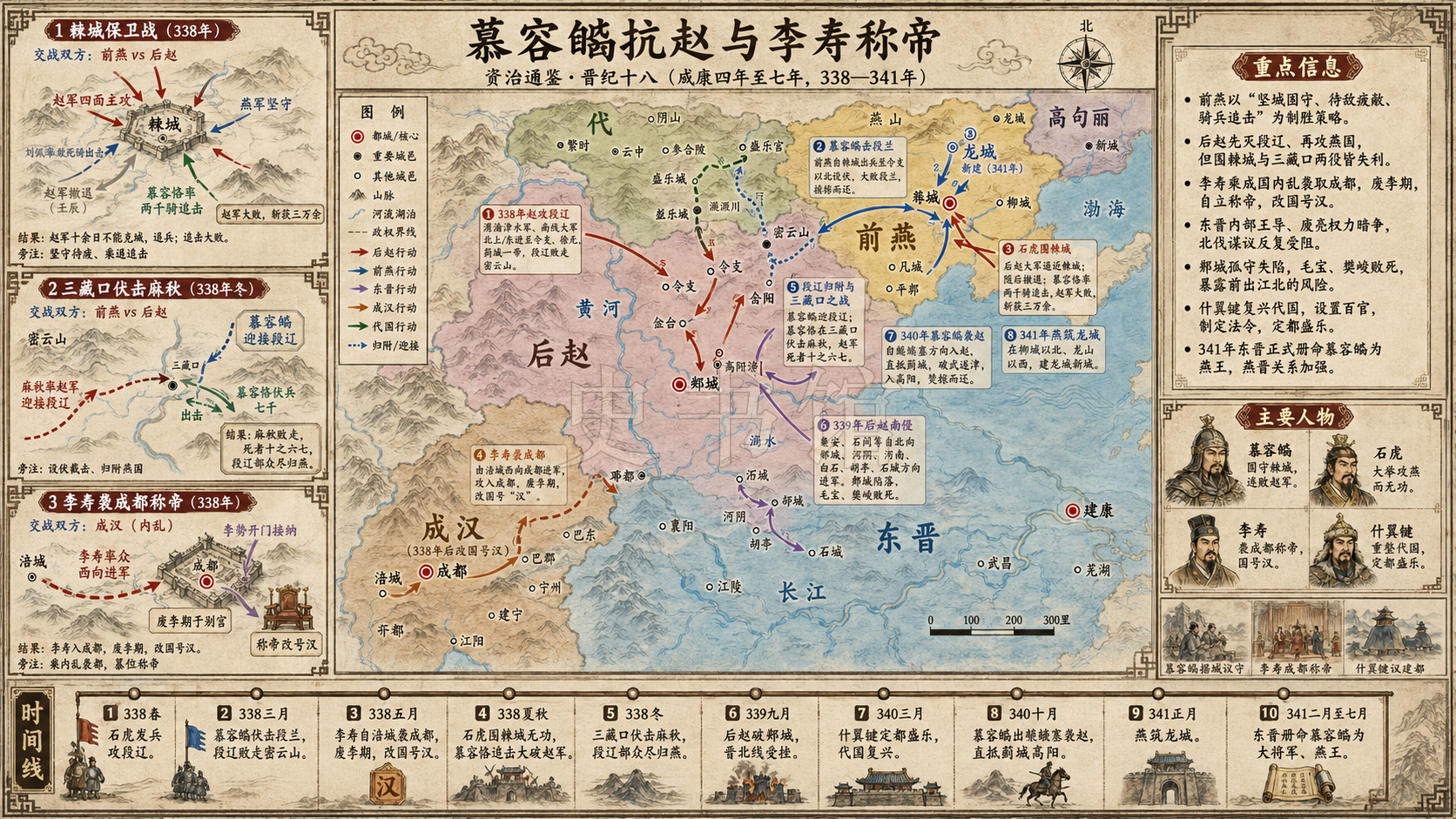 《资治通鉴》晋纪 晋纪十八章节配图