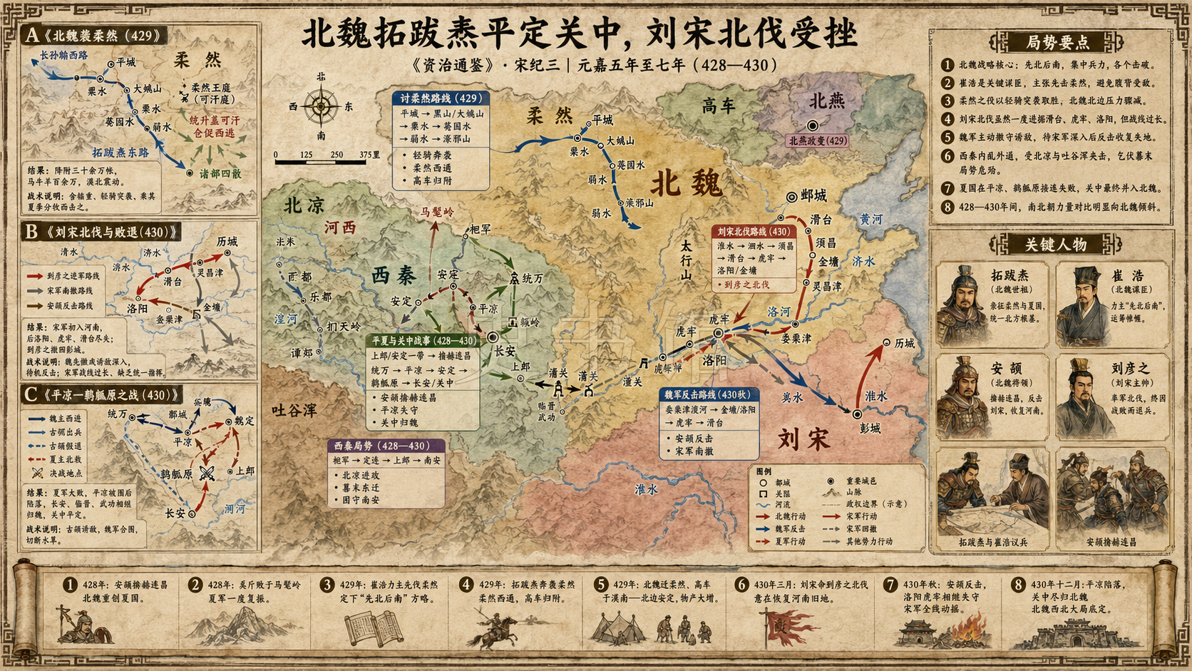 《资治通鉴》宋纪 宋纪三章节配图